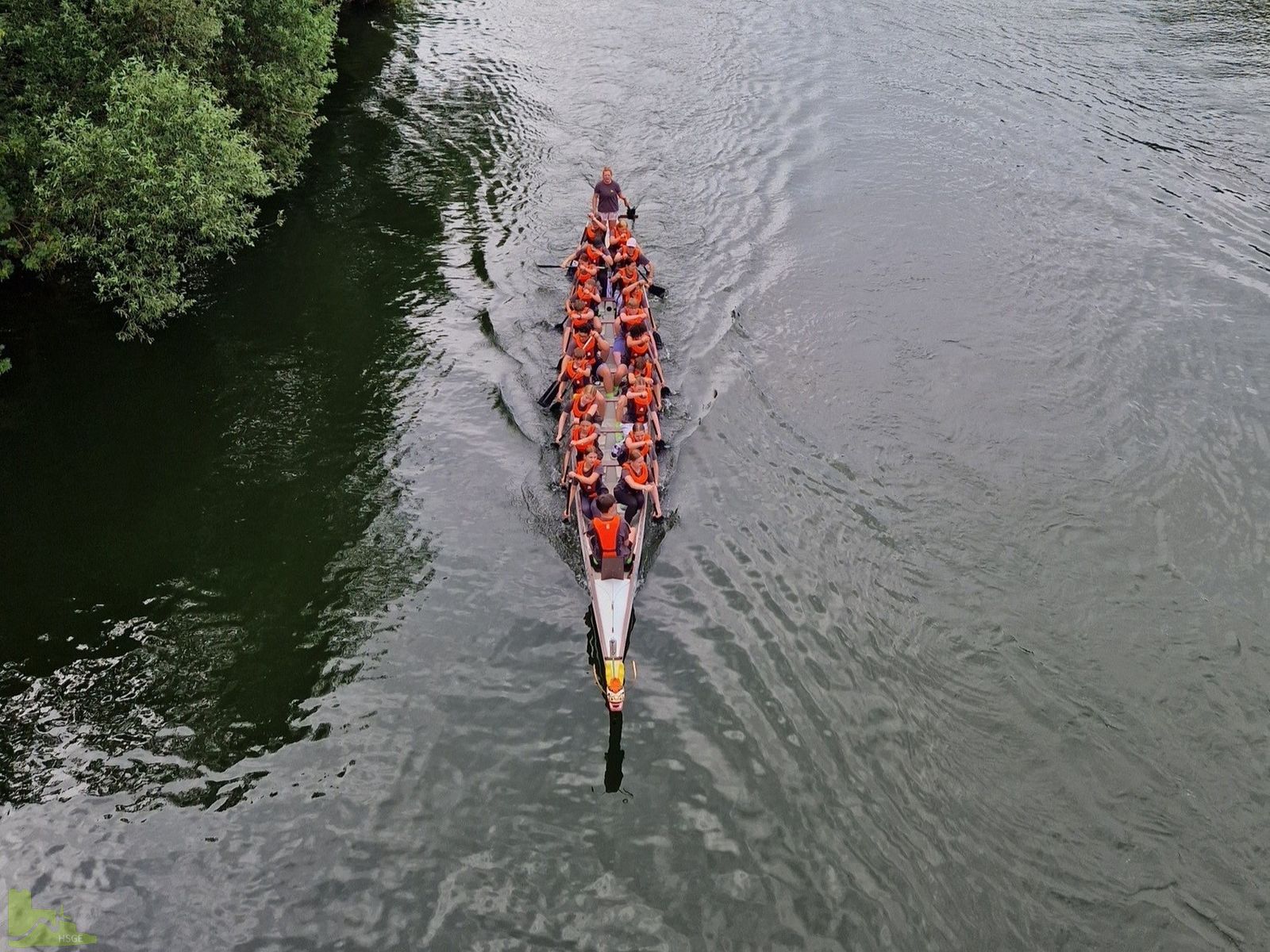 Schüler-Cup „School Dragon Battle“: Hardenstein-Gesamtschule zeigt Teamgeist auf dem Wasser